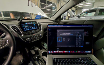 Computer in a car